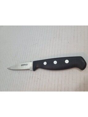 Hoffritz Stainless Steel Paring Knife With Riveted Handle 7"